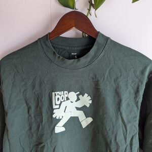 The Loop Running Green Long Sleeve Tee